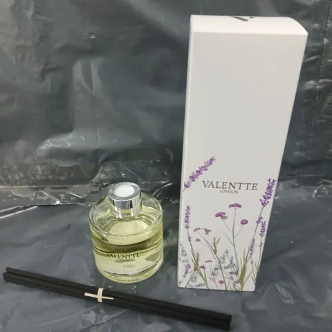BOXED VALENTTE LONDON REED DIFFUSER - LEMONGRASS & ROSEMARY