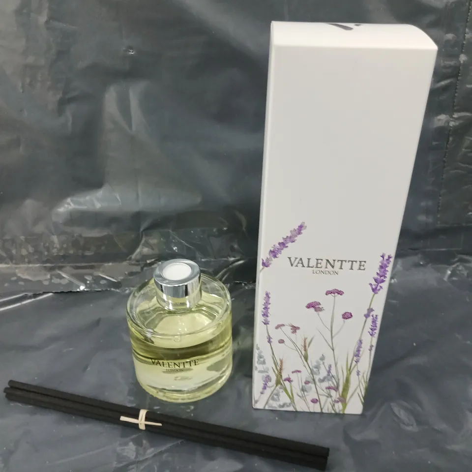 BOXED VALENTTE LONDON REED DIFFUSER - LEMONGRASS & ROSEMARY 