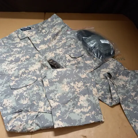 CAMO TACTICAL PANTS - 34
