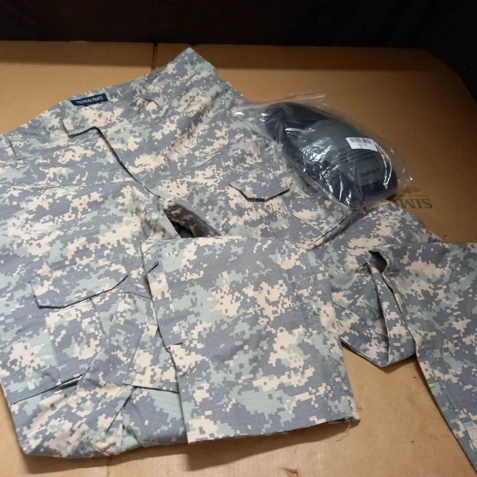CAMO TACTICAL PANTS - 34