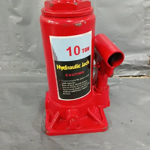 BOTTLE SHAPED 10 TON HYDRAULIC JACK