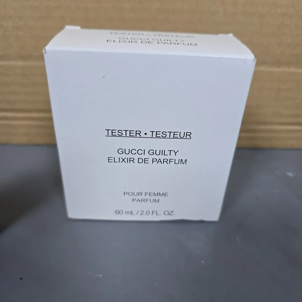GUCCI GUILTY ELIXIR DE PARFUM POUR FEMME – TESTER, 60 ML