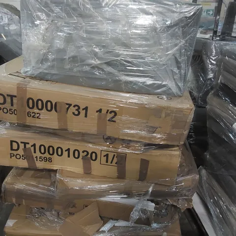 PALLET CONTAINING A LARGE QUANTITY OF DESIGNER FURNITURE PARTS
