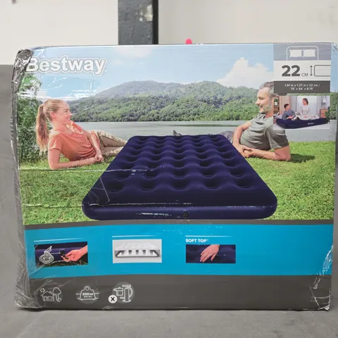 BOXED BESTWAY AIR MATTRESS