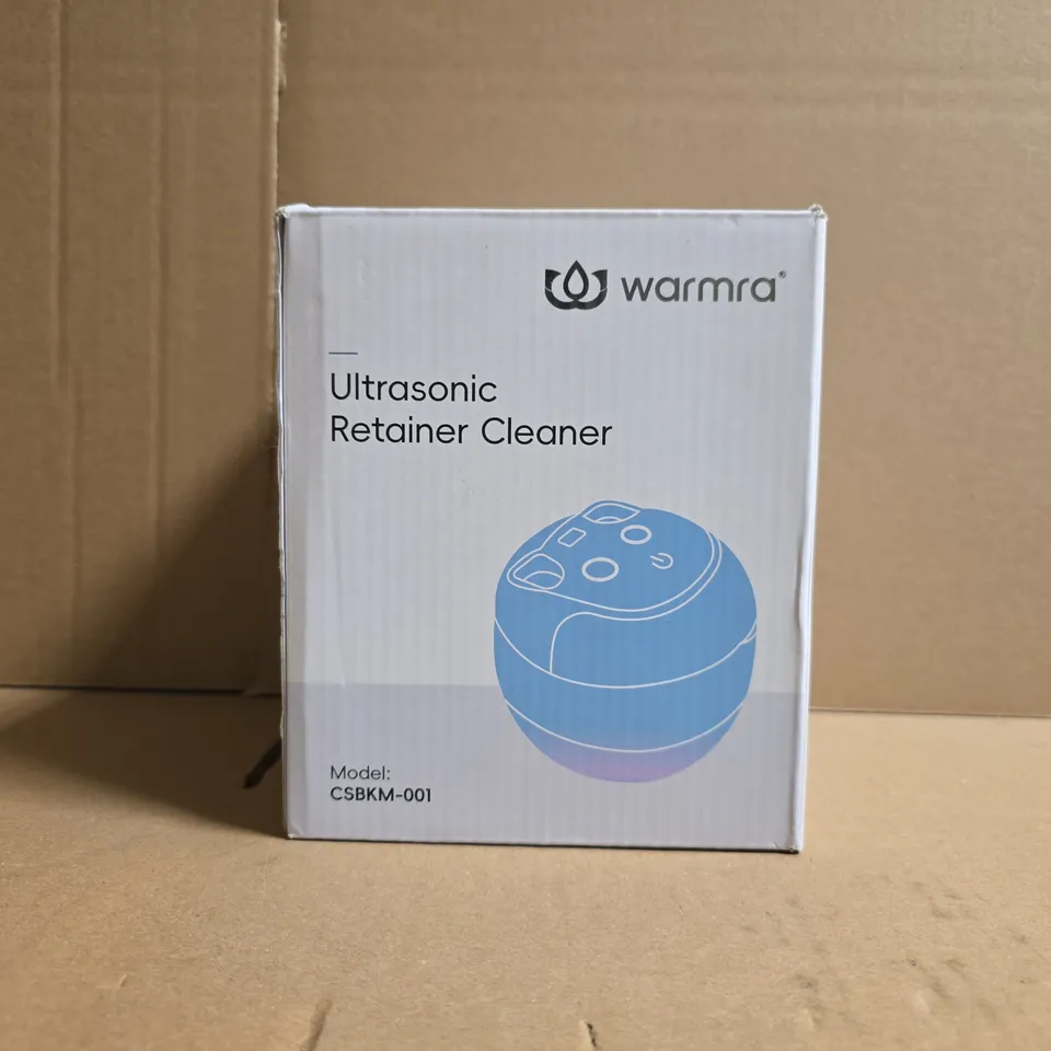 WARMA ULTRASONIC RETAINER CLEANER – MODEL CSBKM-001
