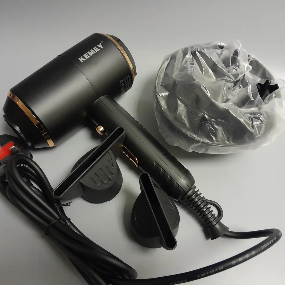 BOXED KEMEY PROFESSIONAL 4000W HAIR DRYER - KM-8896 