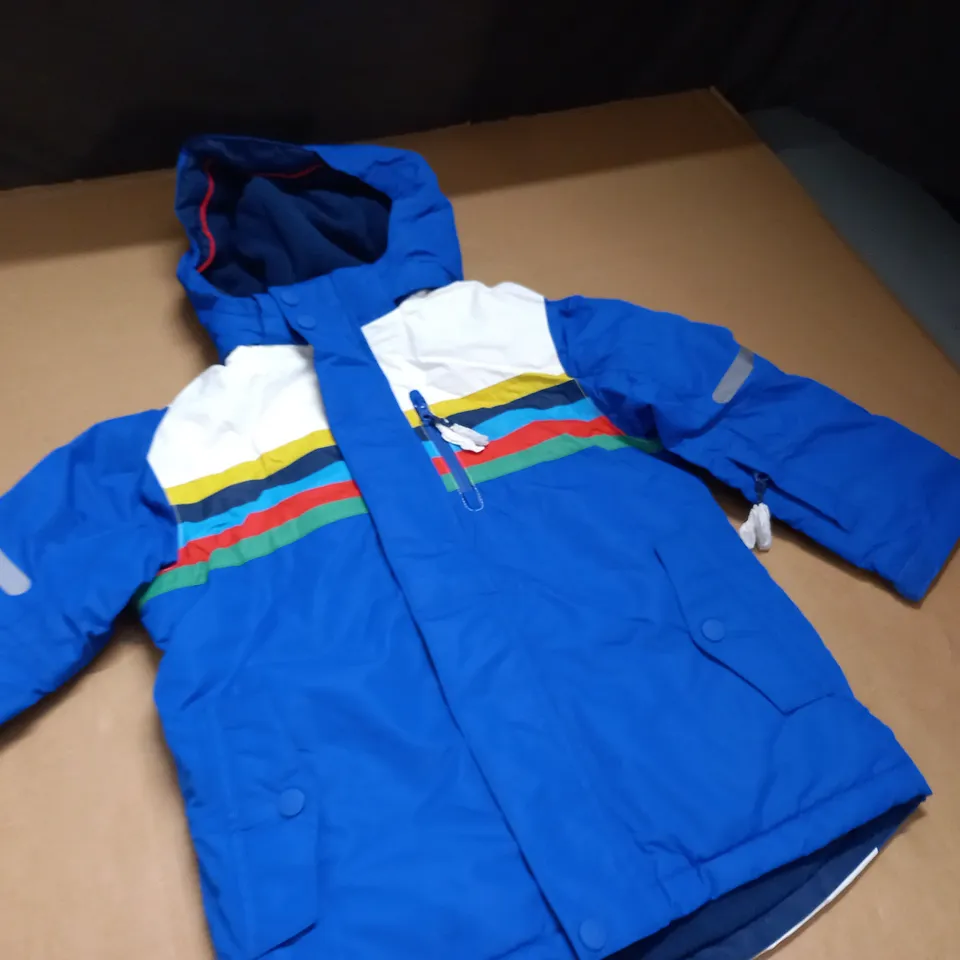 BODEN BLUE COAT - 6/7 YEARS