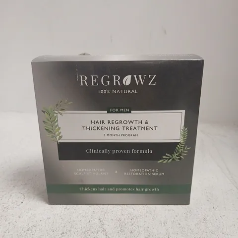 APPROXIMATELY 66 BOXED REGROWZ FOR MEN HAIR REGROWTH & THICKENING TREATMENTS