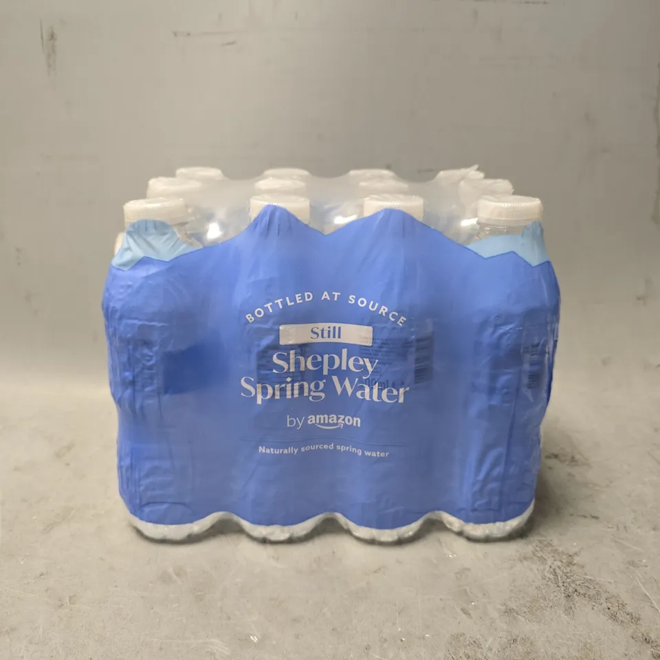 PACK OF 12 AMAZON STILL SHEPLY SPRING WATER 