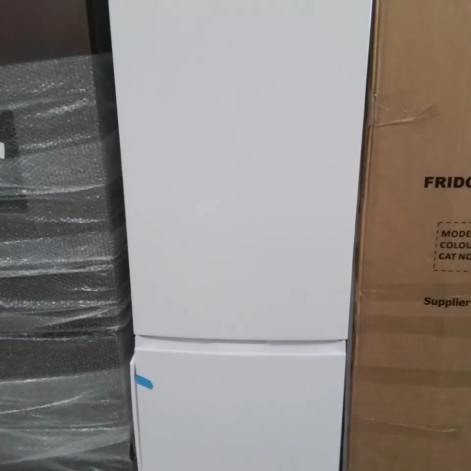 BOXED SWAN SR156120W 55CM 50/50 TOTAL NO FROST FRIDGE FREEZER - WHITE