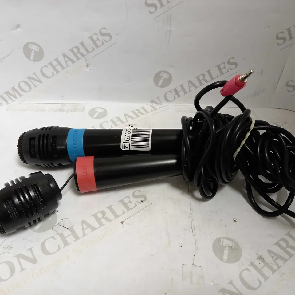SINGSTAR KARAOKE MICROPHONES