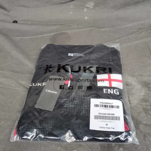 KUKRI ENGLAND 1/4 ZIP TRACK TOP – MEN'S UK M