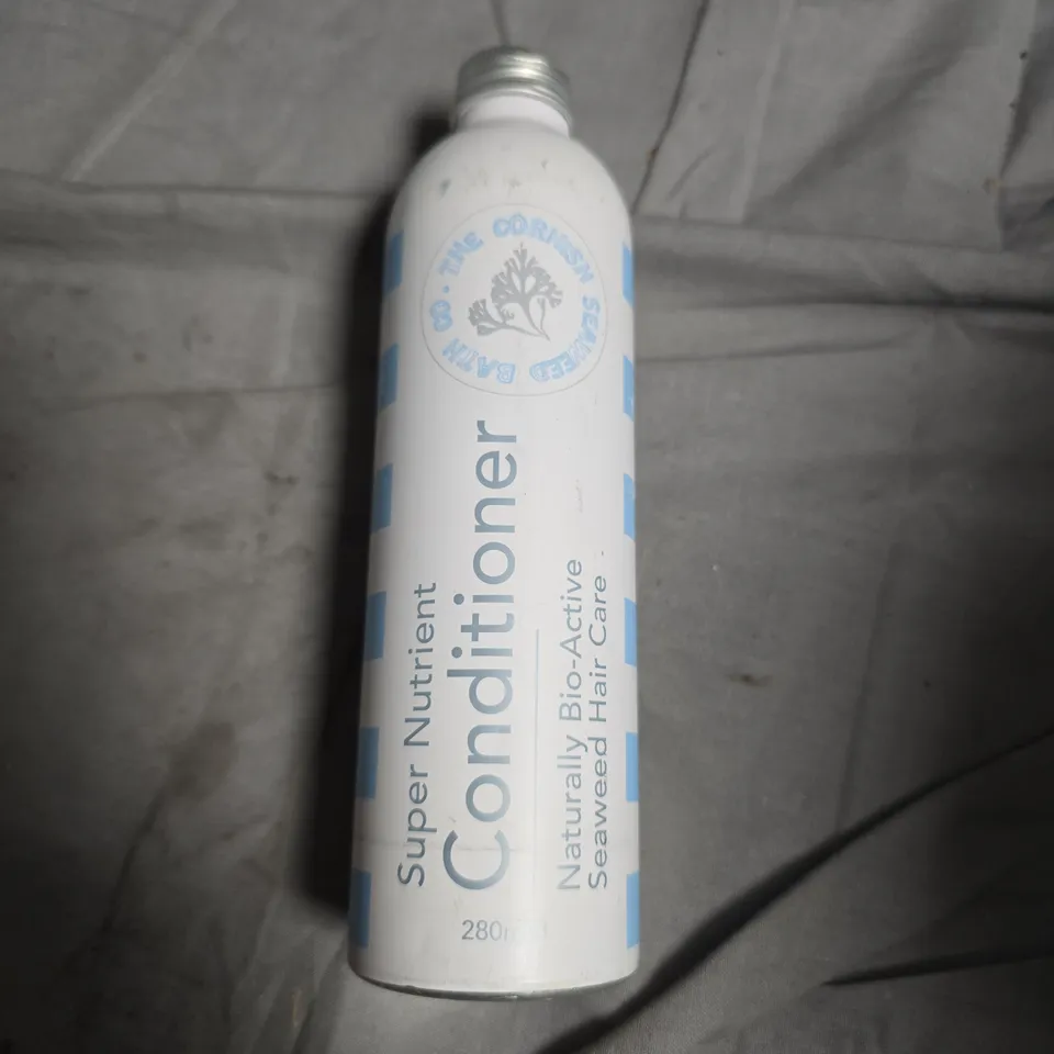 THE CORNISH SEAWEED BATH CO SUPER NUTRIENT CONDITIONER – NATURAL BIO-ACTIVE SEAWEED HAIR CARE, 280ML