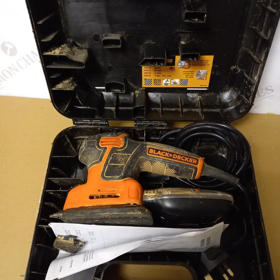 BLACK + DECKER MOUSE SANDER 120W