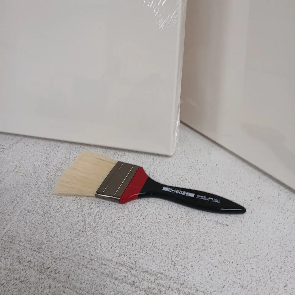 HOBBYCRAFT BOX CANVAS 380G – 55.9 X 45.7 CM (2 CANVASES), WITH BRUSH