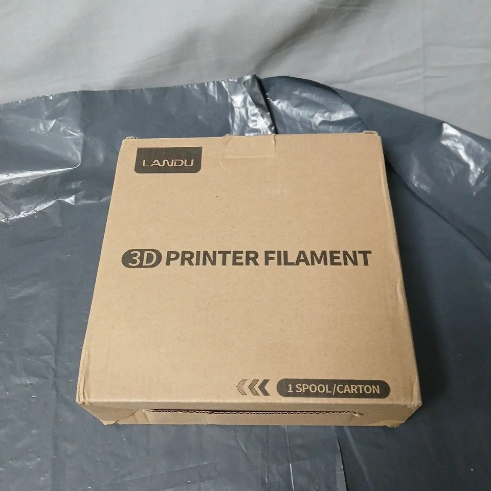 3D PRINTER FILAMENT – LANDU, BLACK, 1 SPOOL (CARTON)