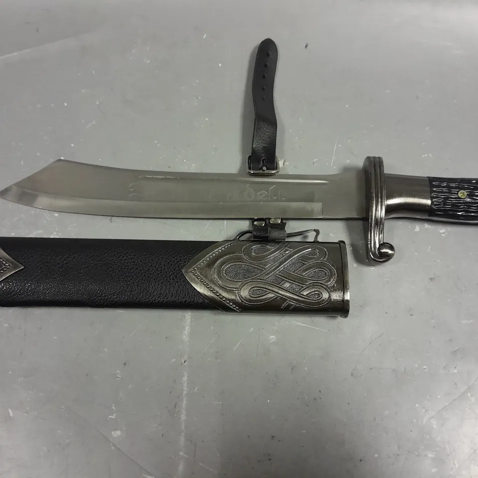 DECORATIVE 10" KNIFE WITH SHEATH