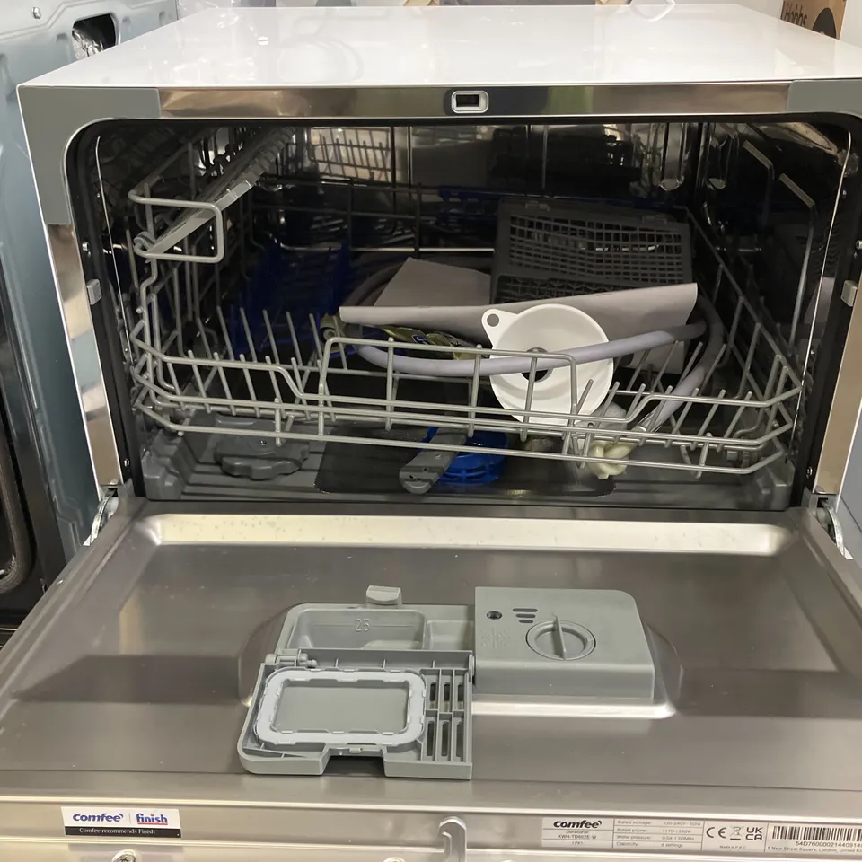 COMFEE DISHWASHER TD602E-W FREESTANDING DISHWASHER - UNPROCESSED RAW RETURN