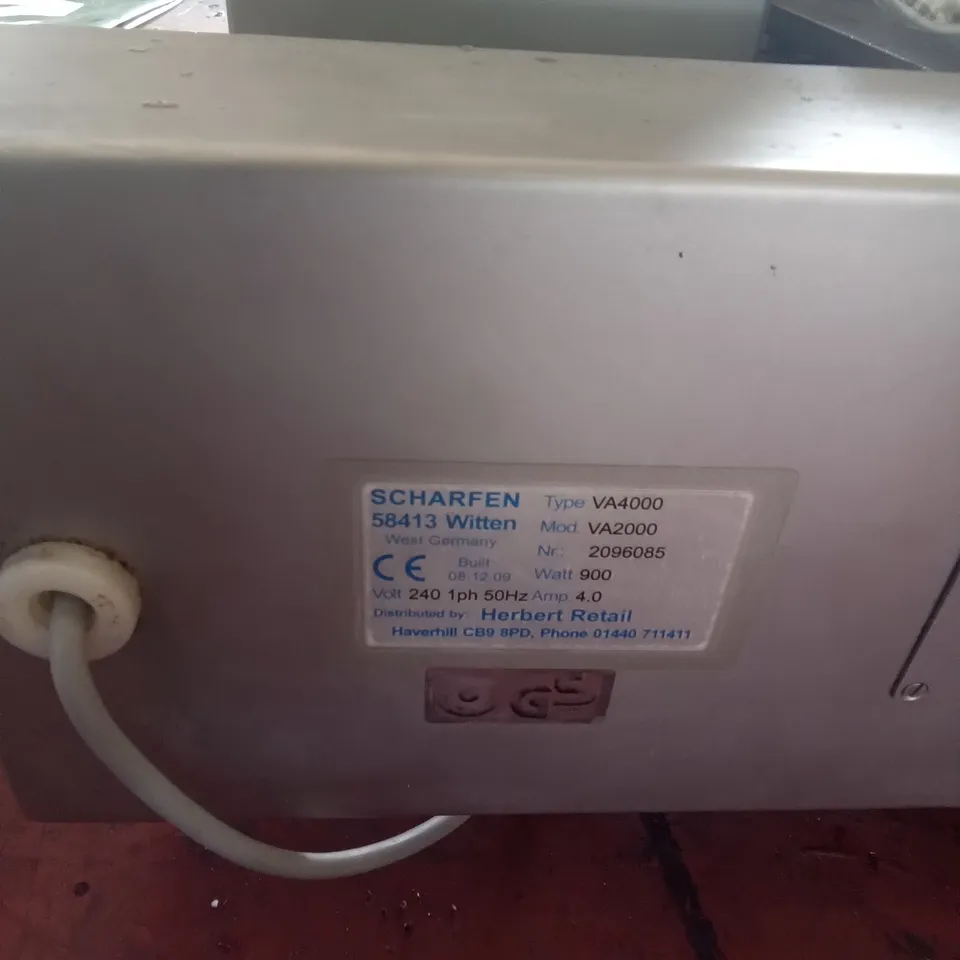 SCHARFEN HERBERT VA2000 MEAT SLICER 