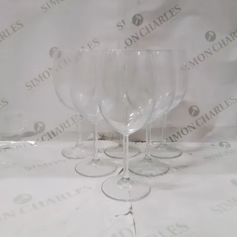 BOXED PASABAHCE WINE GLASSES SET OF 6