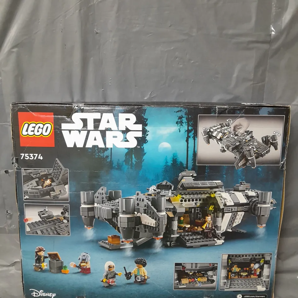 BOXED LEGO STAR WARS SKELETON CREW THE ONYX CINDER 75374