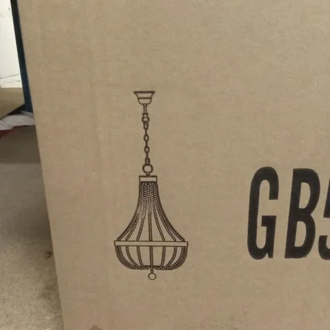 BOXED CADE CHANDELIER LIGHT (1 BOX)