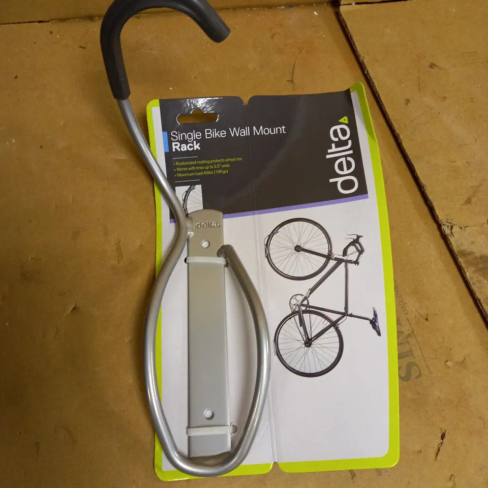 DELTA SINGLE BIKE WALL MOUNT RACK