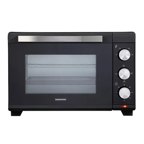 BOXED DAEWOO 1600W 25L ELECTRIC MINI COUNTERTOP OVEN & GRILL // SKU: SDA1608GE