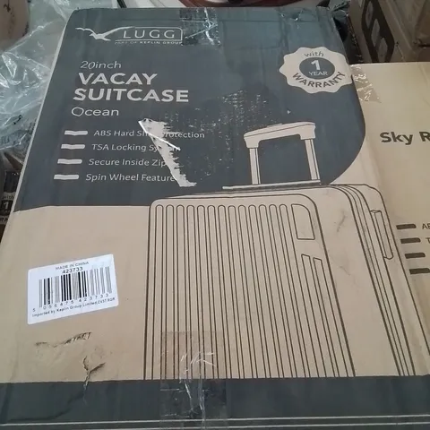 BOXED LUGG 20INCH VACAY SUITCASE OCEAN