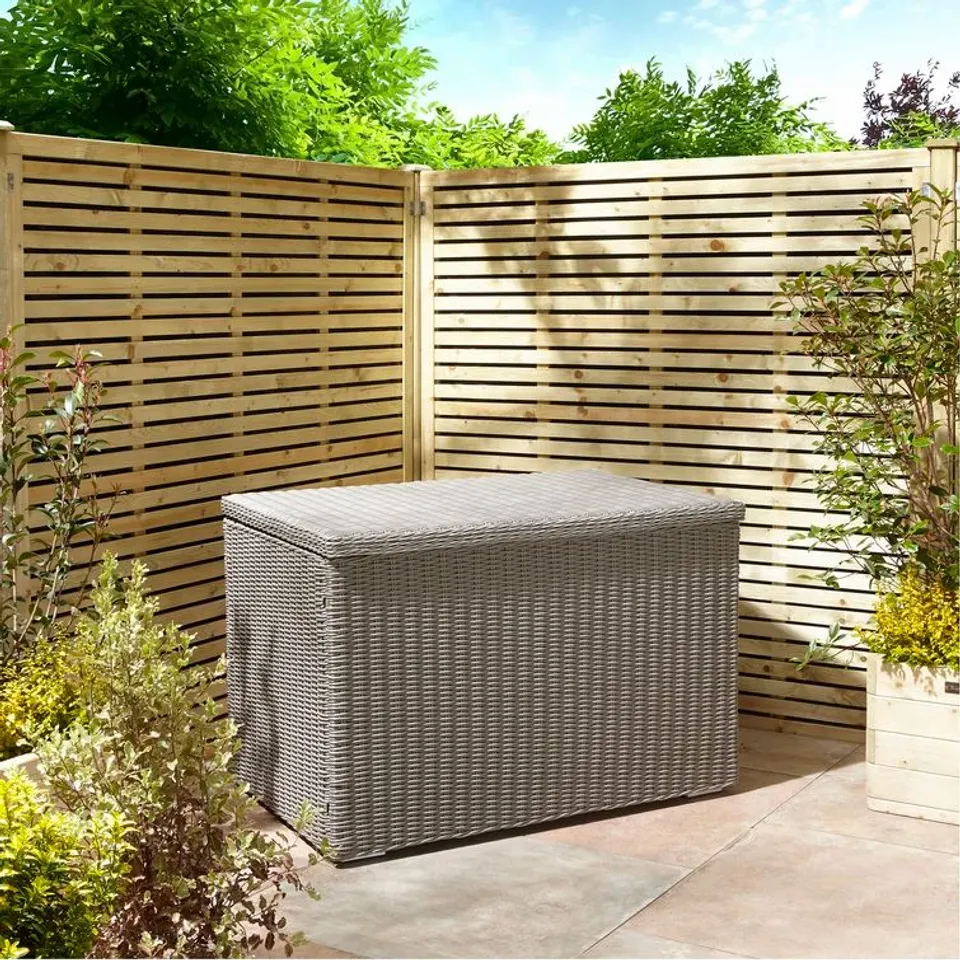 BOXED PRESTBURY 572 WICKER/RATTAN STORAGE BOX 