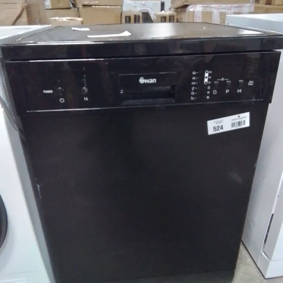 SWAN SDW751150B 12-PLACE FULLSIZE DISHWASHER - BLACK