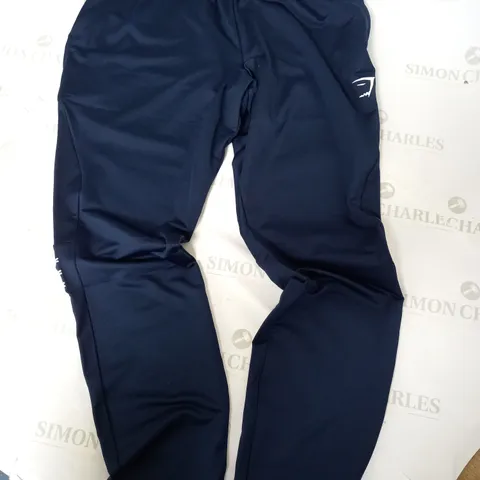 GYMSHARK SPORTS JOGGERS IN NAVY - SMALL