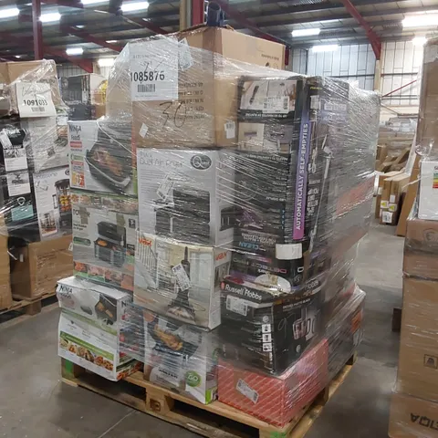 PALLET OF APPROXIMATELY 22 UNPROCESSED RAW RETURN HOUSEHOLD AND ELECTRICAL GOODS TO INCLUDE;