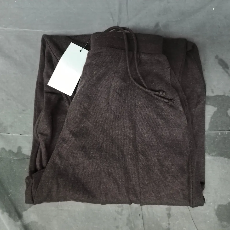 ZARA JOGGERS IN BROWN SIZE UK SMALL