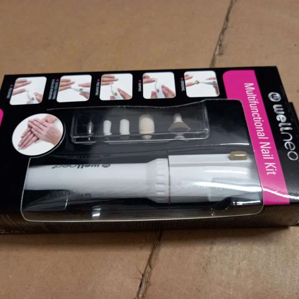 BOXED AS NEW WELLNEO MULTIFUNCTION NAIL KIT