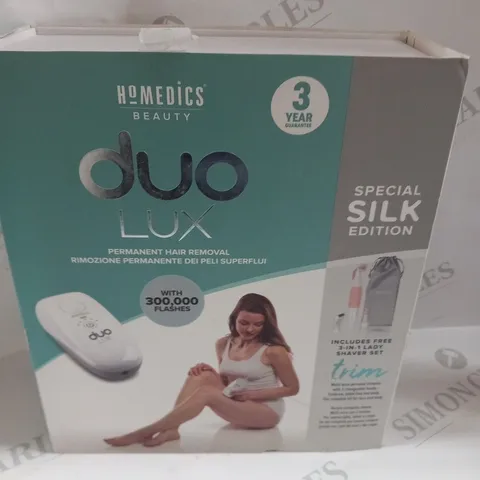 BOXED HOMEDICS BEAUTY DUO LUX SPECIAL SILK EDITION IPL-HH390BNS-EU
