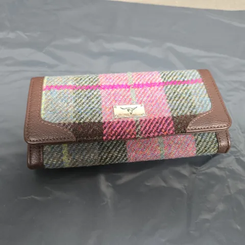 HARRIS TWEED GLEN APPIN OF SCOTTLAND HARRIS TWEED LONG PURSE - BUTE 