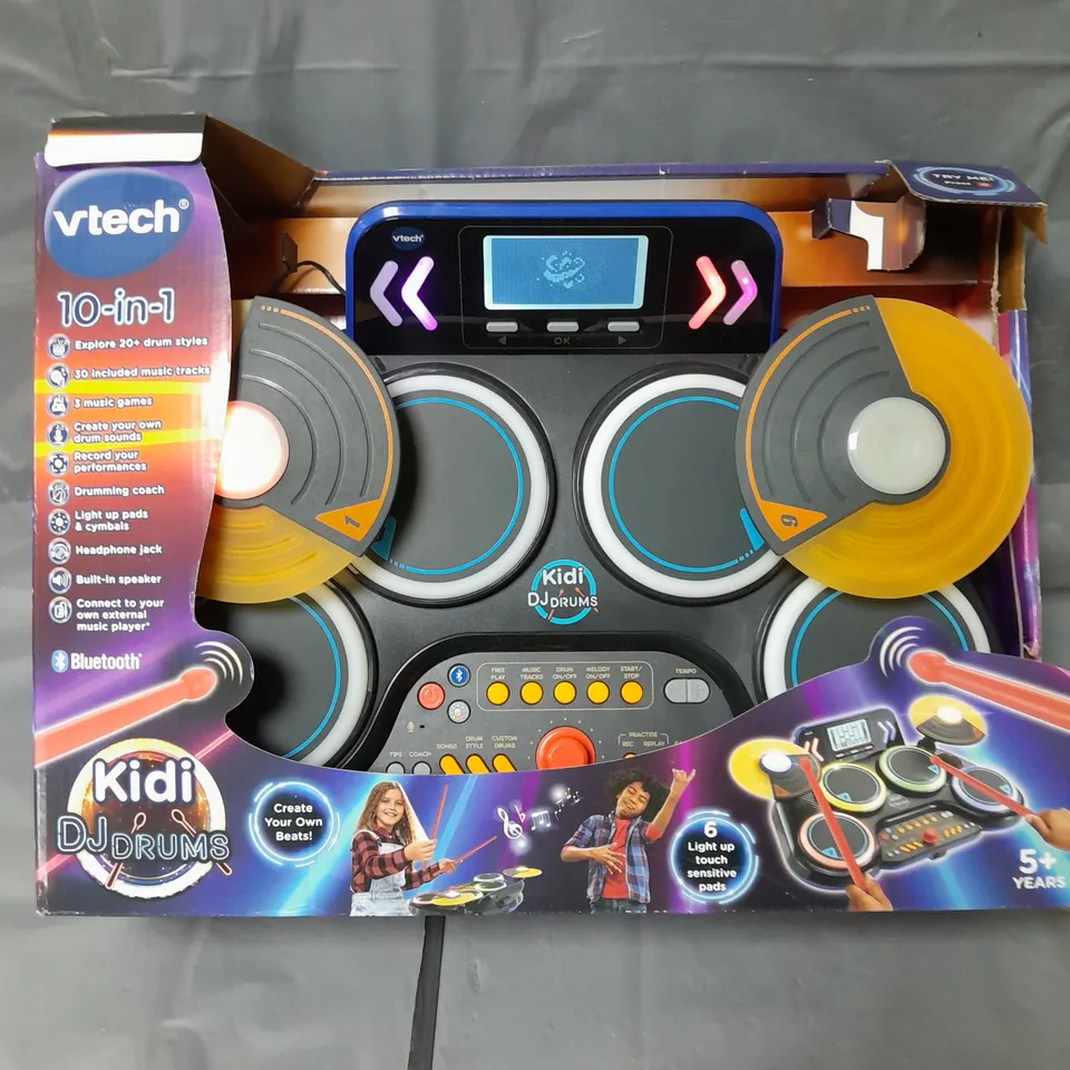 VTECH KIDI DJ DRUMS RRP £59.99