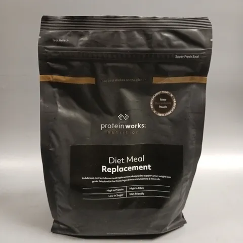 SEALED PROTEIN WORKS NUTRITION DIET MEAL REPLACEMENT - CHOCOLATE SILK 1KG