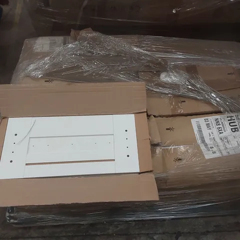 PALLET CONTAINING APPROXIMATELY 50 PACKS OF ASSORTED DRAWER FRONTS