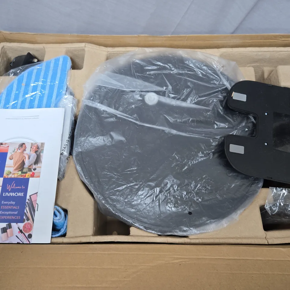 BOXED LIVMORE SWIFTPRO ROBOT VACUUM CLEANER