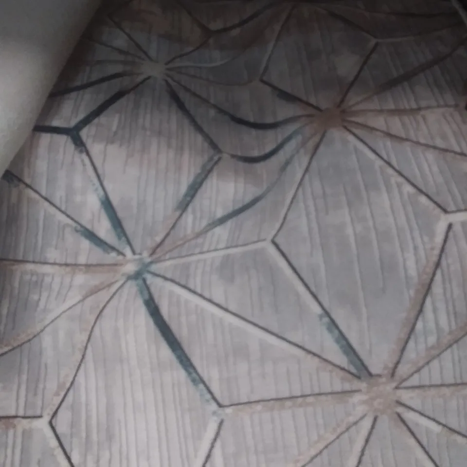 GREY/BLUE RUG 150X200CM