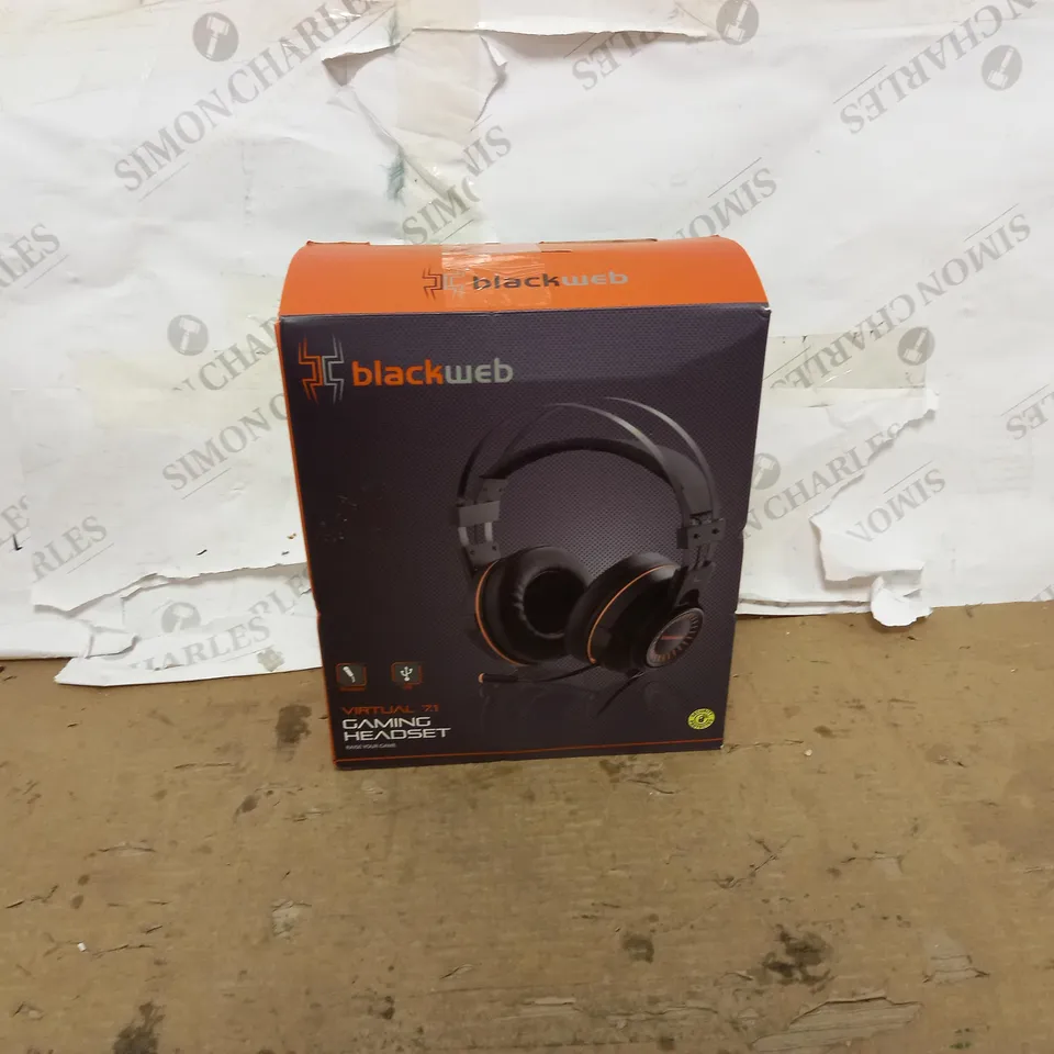 BLACKWEB VIRTUAL 7.1 GAMING HEADSET