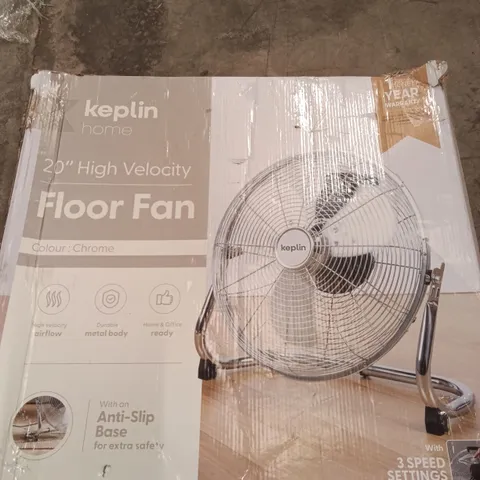 BOXED 20" FLOOR FAN