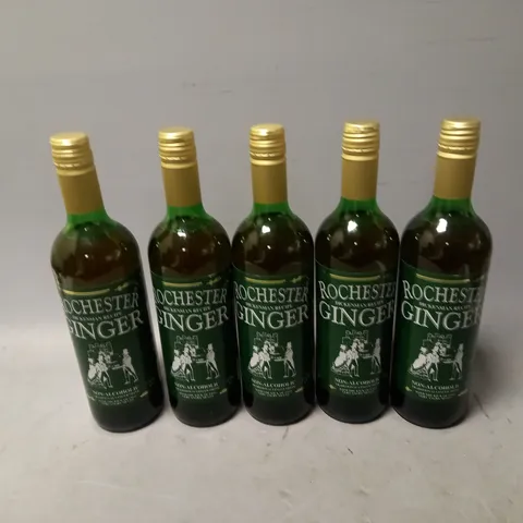 5X ROCHESTER GINGER NON-ALC 725ML