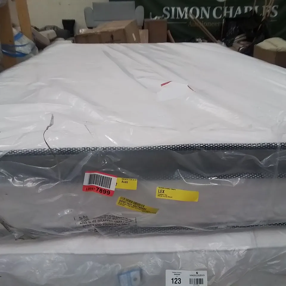 QUALITY BAGGED MURCIA PILLOW-TOP POCKET SPRUNG DOUBLE MATTRESS