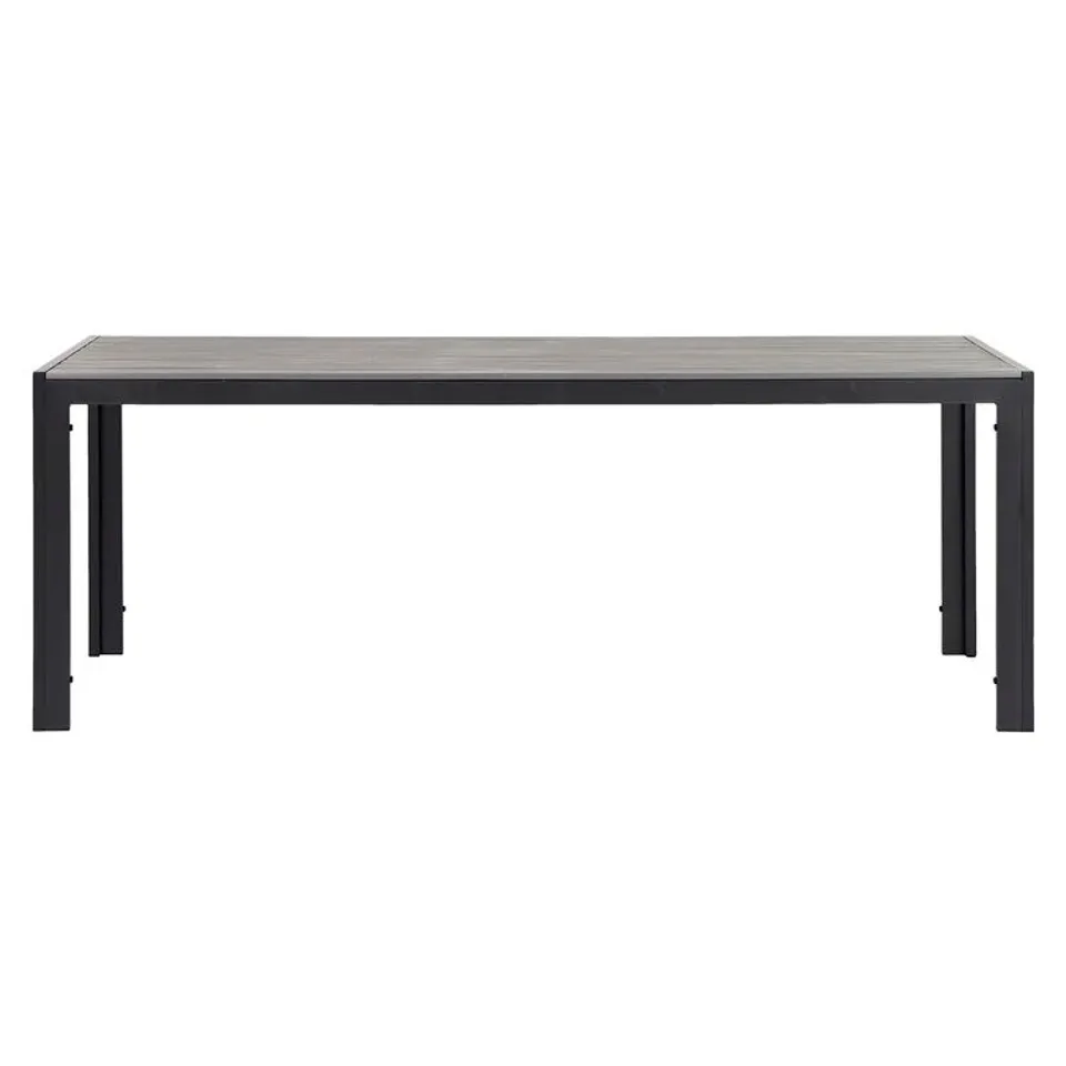 BOXED RECTANGULAR 8 PERSON LONG DINING TABLE