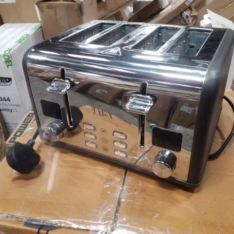 BOXED LAICA 4 SLICE DIGITAL TOASTER 