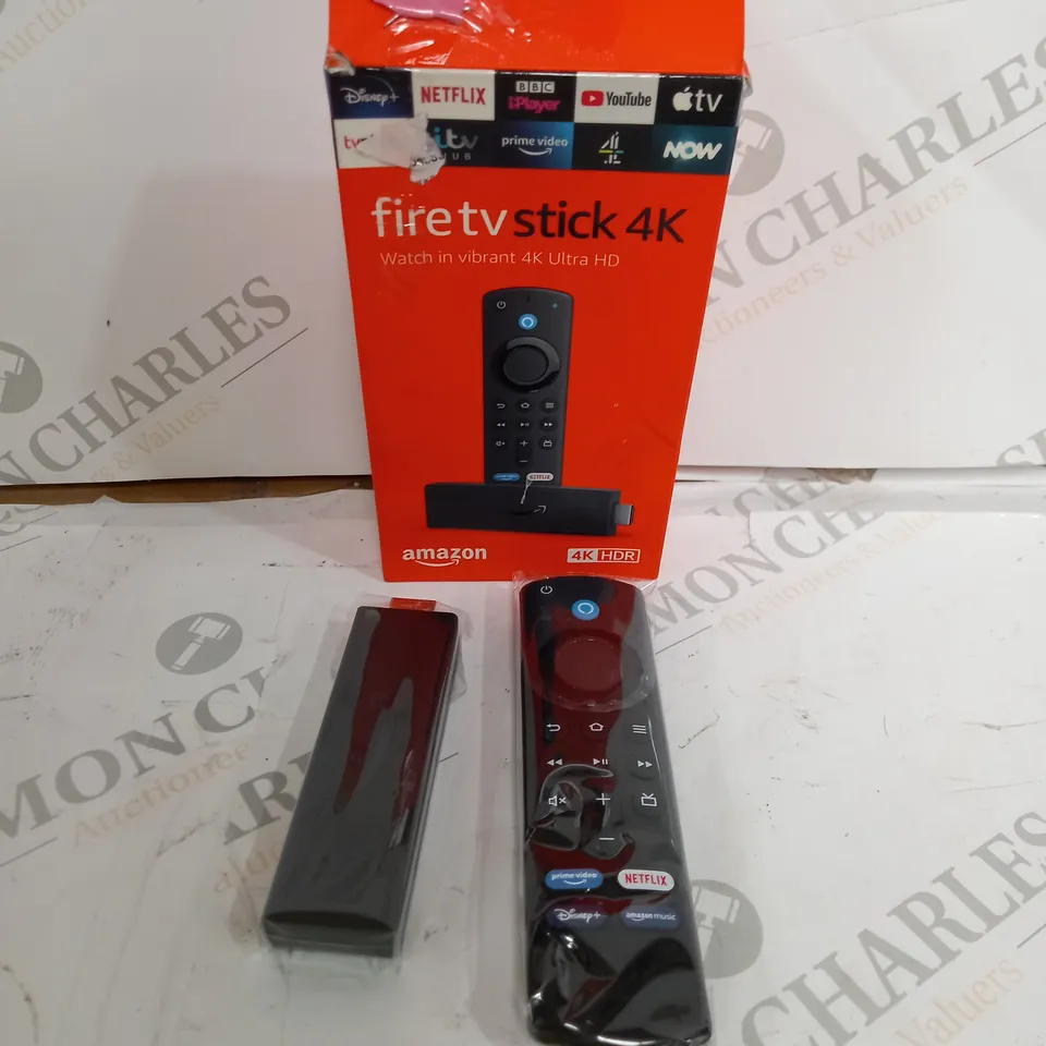 AMAZON FIRE TV STICK 4K BLACK 