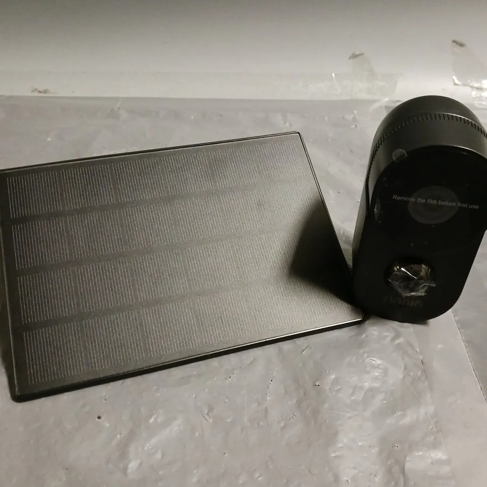 BOXED SOLAR POWERED CAMERA